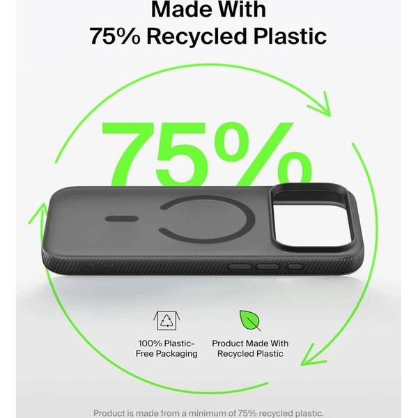Belkin SheerForce Grip MagSafe kryt iPhone 17 Pro Max pistáciově zelený - Pouzdra - Obrázek K5CN000K01