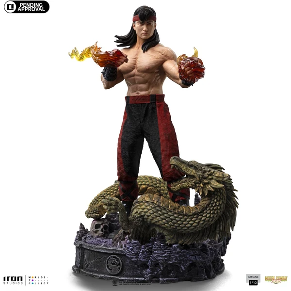 Soška Iron Studios Art Scale 1/10 Mortal Kombat - Liu Kang - Sochy a sošky - Obrázek K5YA000L01