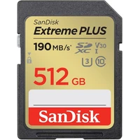 SanDisk SDXC karta 512GB Extreme PLUS - Paměťové karty