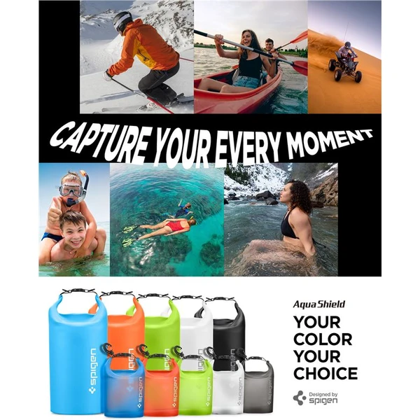 Spigen Aqua Shield WaterProof Dry Bag 20L + 2L A630 bílý - Pouzdra - Obrázek K6N5000701