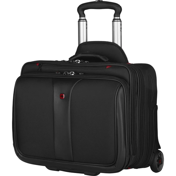 WENGER PATRIOT  17" dvojitá business brašna na kolečkách černá - Batohy - Obrázek K6P2000N01
