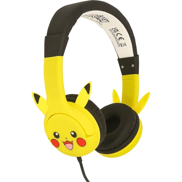 OTL Pokémon Pikachu 3D dětská sluchátka - Sluchátka - Obrázek K6Q2000O01