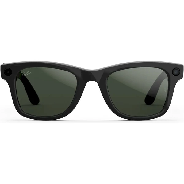 Meta RAY-BAN Wayfarer Gen2 (Velké) chytré lesklé brýle (zatmavovací - čiré/zelené) černé (Další) - AR brýle - Obrázek K7AJ000K01
