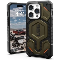 UAG Monarch Pro MagSafe iPhone 15 Pro kevlarově khaki - Pouzdra