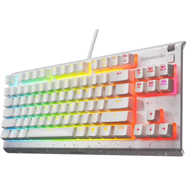 SteelSeries Apex 3 TKL herní klávesnice (US) bílá - Klávesnice - Obrázek K7OF000L01