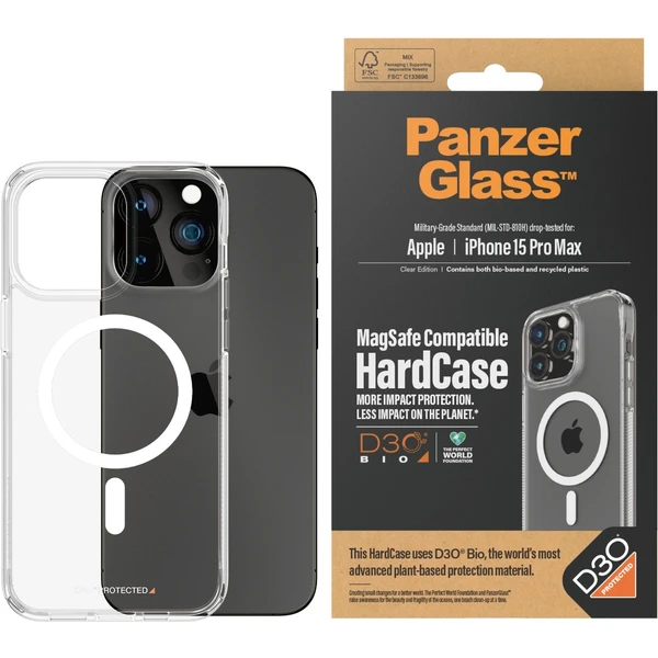 PanzerGlass HardCase MagSafe D30 Apple iPhone 15 Pro Max - Pouzdra - Obrázek K7TS100501