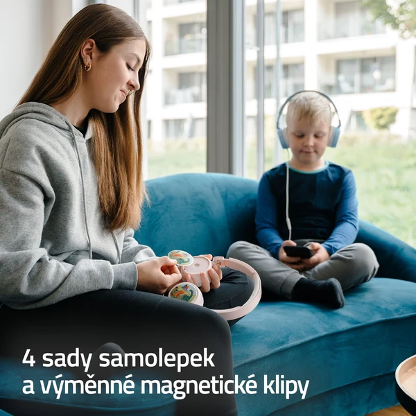 LAMAX SoundKid1 dětská sluchátka modrá - Sluchátka - Obrázek K7VL000K01