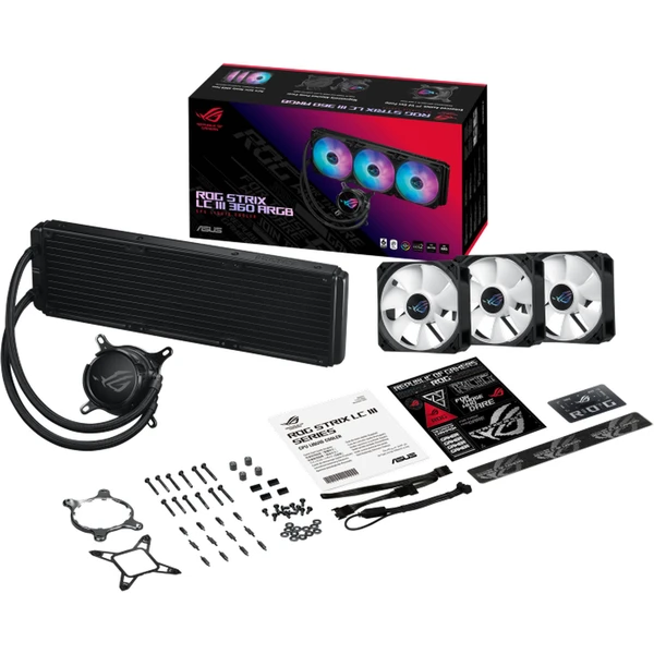 ASUS ROG STRIX LC III 360 ARGB - Chladiče - Obrázek K7Y5000L01