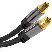 PremiumCord Toslink/Toslink optický kabel s pozlacenými konektory 2m černý - Kabely a redukce