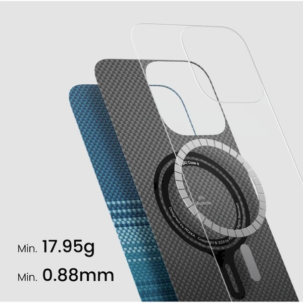 Pitaka MagEZ Case 5 MagSafe kryt iPhone 16 Pro Max Moonrise - Pouzdra - Obrázek K888000O01
