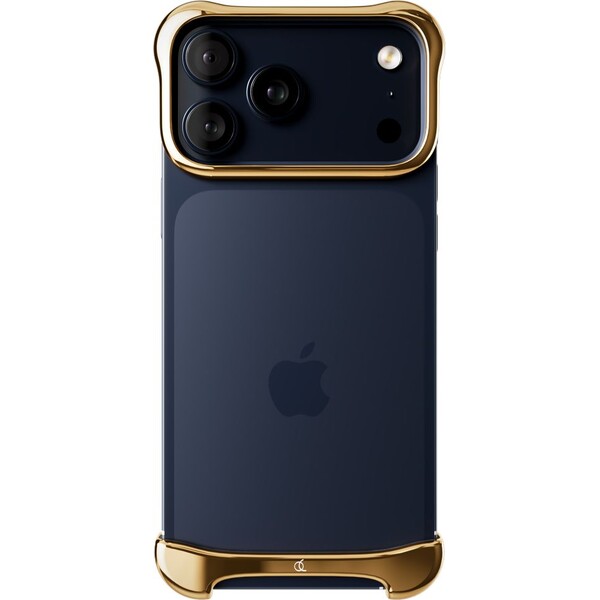 Arc Pulse hliníkový ochranný rám iPhone 17 Pro Max zlatý