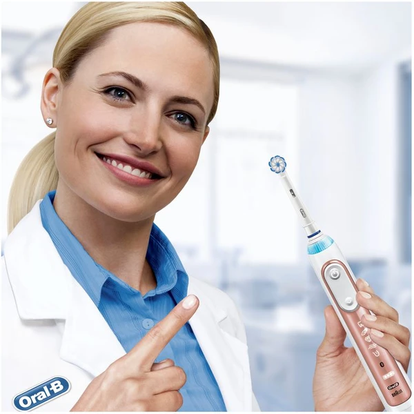 Oral-B Genius X 20100S chytrý zubní kartáček růžově zlatý - Zubní kartáčky - Obrázek K8FW400301