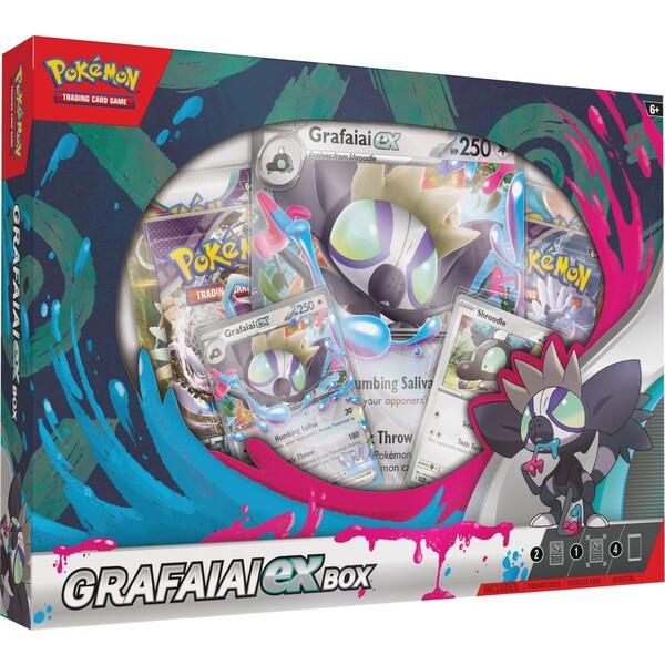 Pokémon TCG Scarlet & Violet ex Box Grafaiai