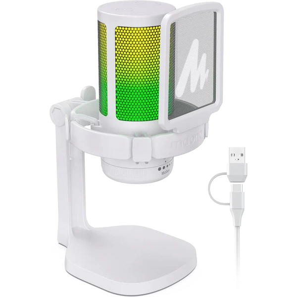 Maono DGM20 mikrofon bílá - Mikrofony - Obrázek K95B000O01