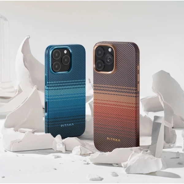 Pitaka Military-Grade Protective MagSafe kryt iPhone 16 Pro Max Moonrise - Pouzdra - Obrázek K988000O01