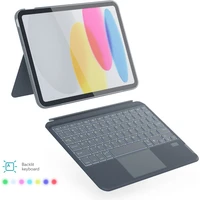 Epico pouzdro s podsvícenou klávesnicí pro Apple iPad Pro 11" (M4) - maďarština/šedá - Pouzdra s klávesnicí