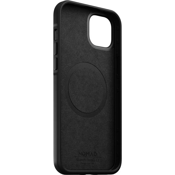 Nomad Modern Leather MagSafe Case iPhone 14 Plus tmavě hnědá - Pouzdra - Obrázek KA64700301