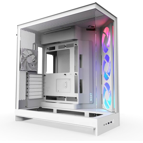 NZXT H9 Flow RGB bílá (CM-H92FW-R1) Bílá