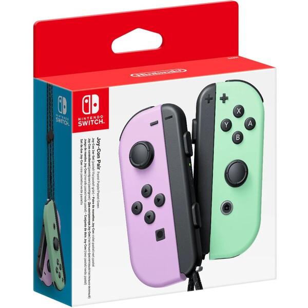 Nintendo Joy-Con Pair Pastel Purple/Green Fialová