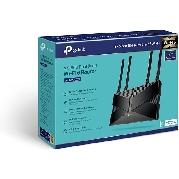 TP-Link Archer AX23  Wi-Fi 6 router černý - Routery - Obrázek KAEZ600301