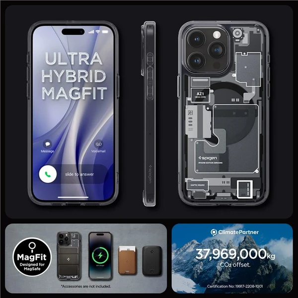 Spigen Ultra Hybrid MagFit kryt iPhone 15 Pro Max zero one - Pouzdra - Obrázek KAS8000601