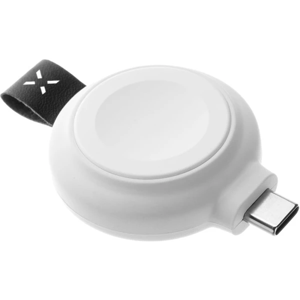 FIXED Orb magnetický nabíjecí adaptér pro Apple Watch s podporou rychlonabíjení, MFI certifikace bíl - Nabíječky - Obrázek KAV4000601