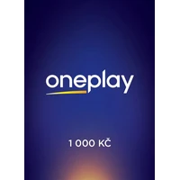 Předplacená digitální karta TV Nova - Oneplay 1000 Kč (online kód) - Digitální kredity