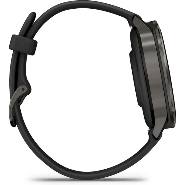 Garmin Venu 4 (41 mm) Slate / Černý silikonový řemínek - Chytré hodinky - Obrázek KBTI000K01