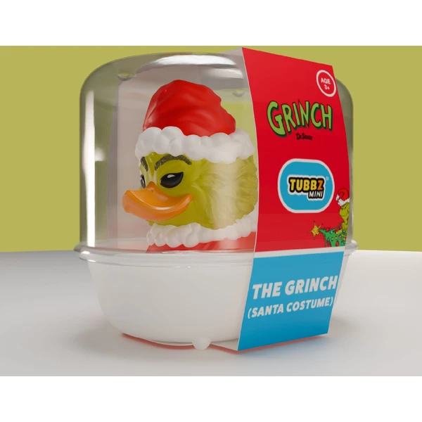 Tubbz kachnička malá Grinch - Santa Outfit - Figurky - Obrázek KCEO000K01