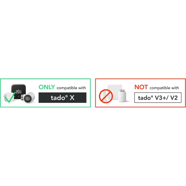 tado X chytrý kabelový termostat - Termostaty - Obrázek KCIB000N01