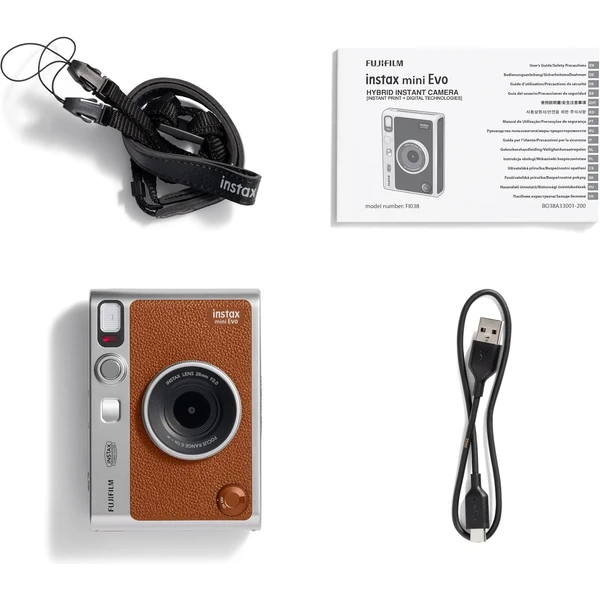 Fujifilm Instax mini EVO hnědý - Fotoaparáty - Obrázek KCJ7000701