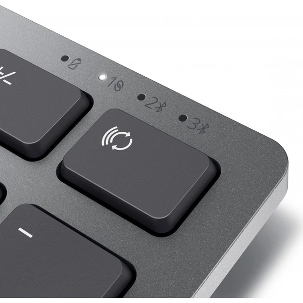 Dell KB700 bezdrátová klávesnice US šedá - Klávesnice - Obrázek KDJL000K01