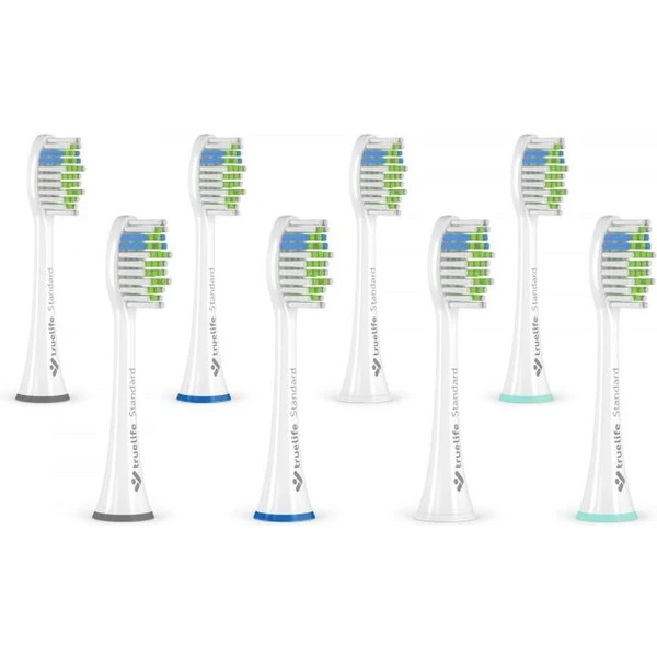 TrueLife SonicBrush UV Heads White Standard 8 Pack - Zubní kartáčky - Obrázek KDTG300401