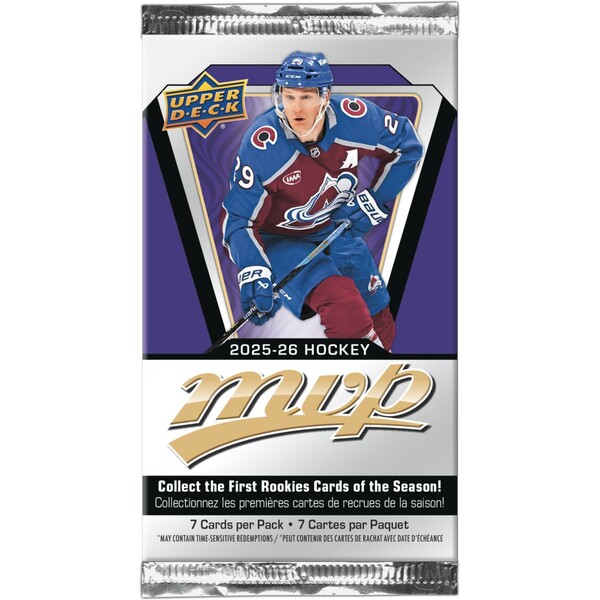 2025-26 Upper Deck MVP Hockey Retail Balíček