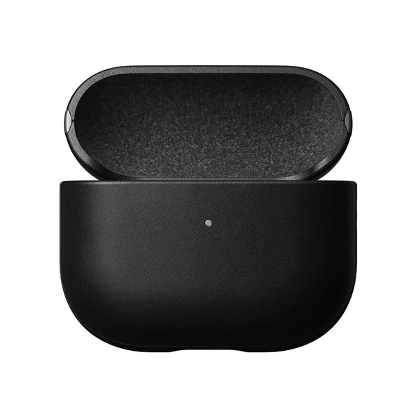 Nomad Modern Leather pouzdro pro AirPods 3 černé - Pouzdra - Obrázek KEI0100501