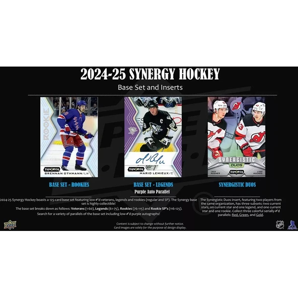 Hokejové karty 2024-25 Upper Deck Synergy Hockey Hobby Balíček - Hokejové karty - Obrázek KENB000P01