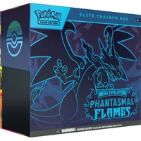 Pokémon TCG: ME02 Phantasmal Flames - Elite Trainer Box - Pokémon karty