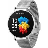Garett Smartwatch Verona stříbrná, ocel - Chytré hodinky