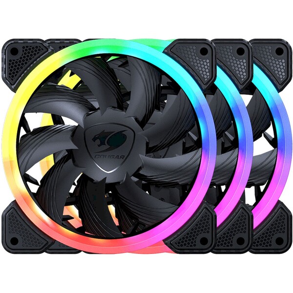 COUGAR VORTEX VK 120 ARGB 120mm 3pack (CF-VK12HB3-RGB) Černá