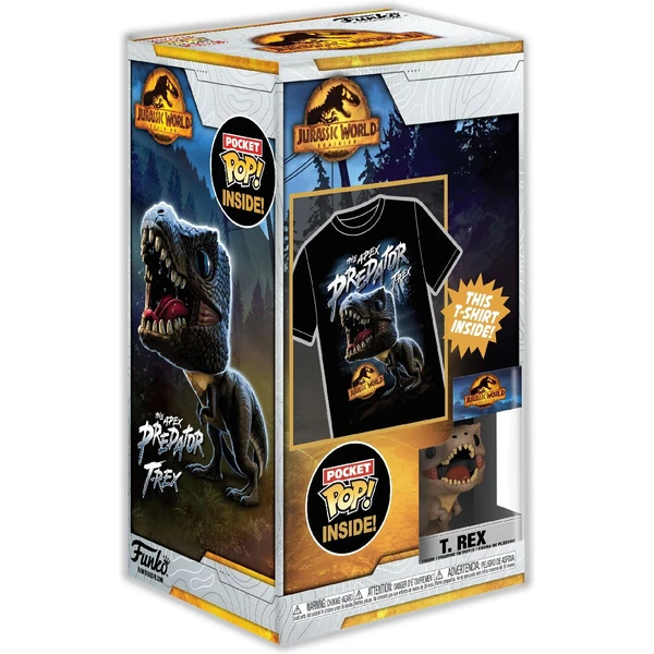 Funko Pocket POP! & Tee: Arcadia- Trex L (dětské) - Dárkové sety - Obrázek KFX3000L01