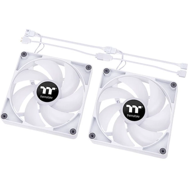 Thermaltake CT120 ARGB 2-Pack bílá - Ventilátory pro PC - Obrázek KG0M000K01