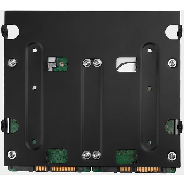 AXAGON RHD435 kovový rámeček pro 4x 2.5" nebo 2x 2.5" HDD/SSD a 1x 3.5" HDD do 5.25" pozice - Rámečky na disky - Obrázek KG7HF00101