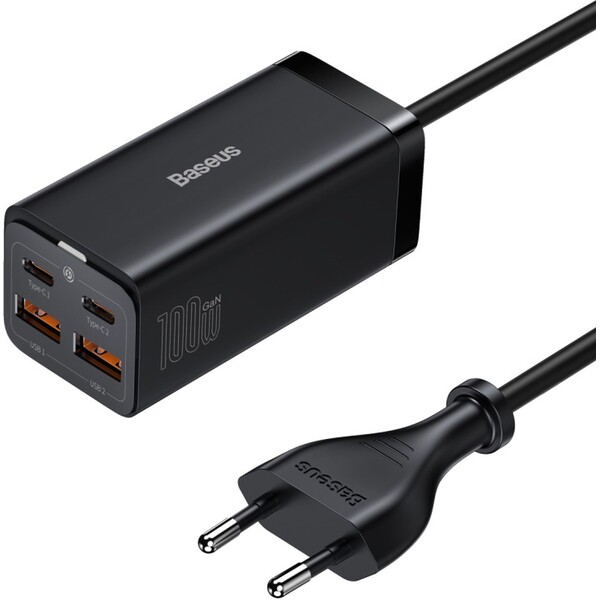 BASEUS ATCUSBC100W15MBASBK Šedá