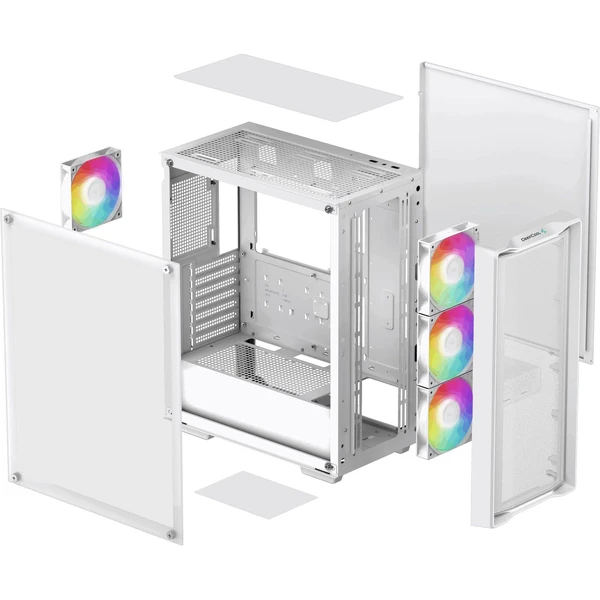 DEEPCOOL CC560 MESH V2 bílá - Počítačové skříně - Obrázek KH2E000K01