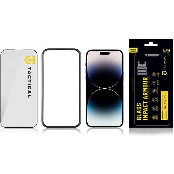Tactical Glass Impact Armour sklo pro Apple iPhone 14 Pro - Ochranné folie a skla - Obrázek KH50000N01