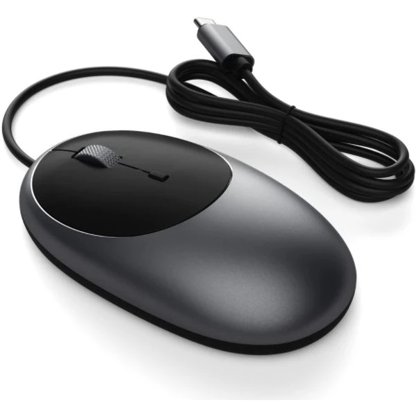 Satechi C1 USB-C drátová myš vesmírně šedá - Myši - Obrázek KH6NF00101