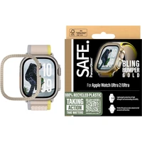 PanzerGlass® SAFE Apple Watch Ultra 3/2/1 bumper rámeček třpytivě zlatý - Pouzdra