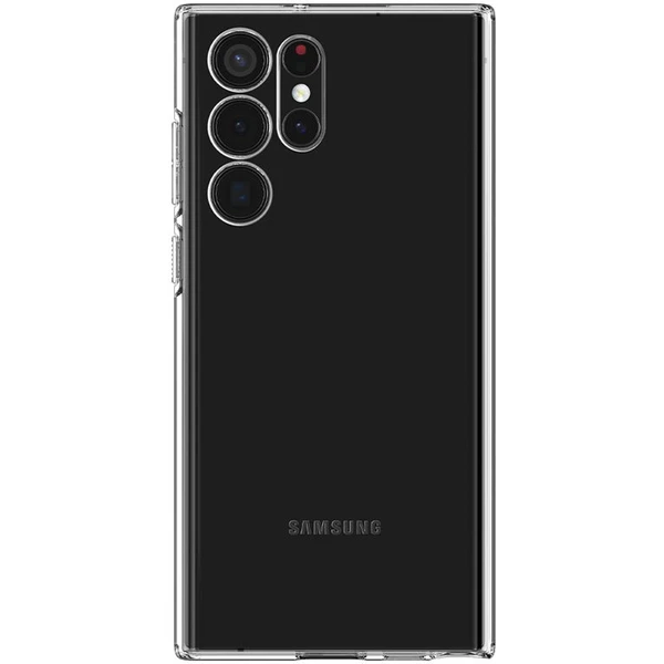 Spigen Liquid Crystal kryt Samsung Galaxy S22 Ultra čirý - Pouzdra - Obrázek KIGY600301
