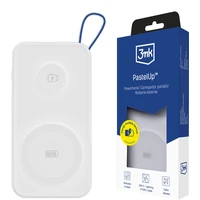 3mk PastelUp Powerbanka 10000 mAh 22.5W USB bílá - Powerbanky