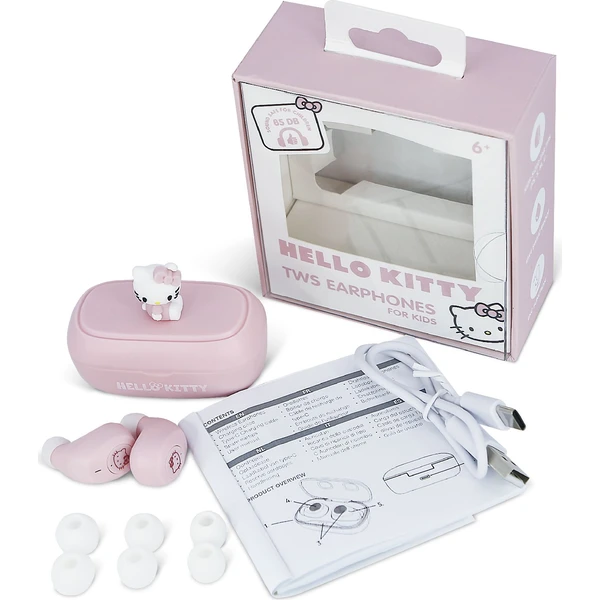 OTL dětská TWS sluchátka 3D Hello Kitty - Sluchátka - Obrázek KJ6L000K01